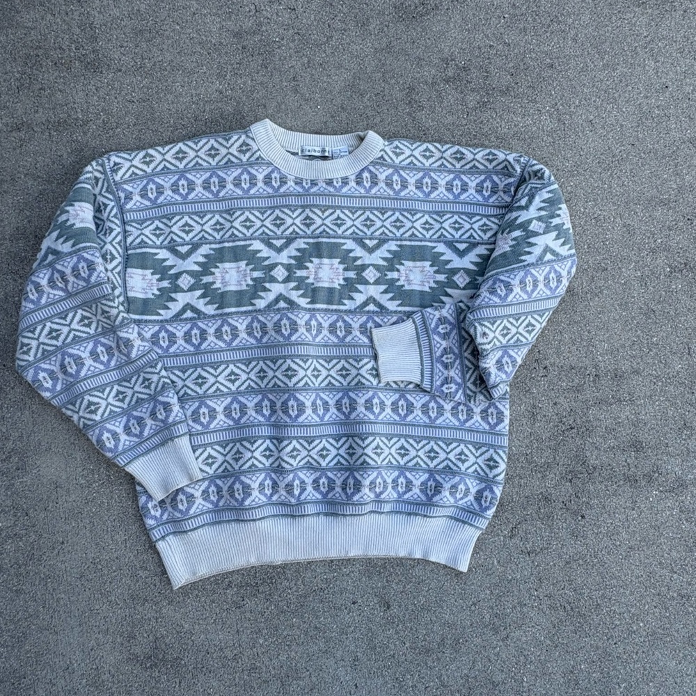 Claiborne 100% cotton sweater